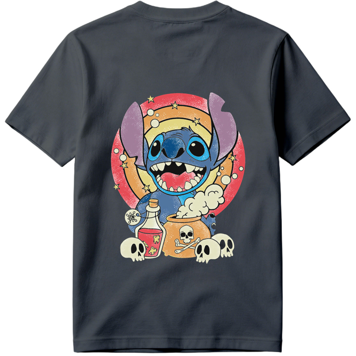 Stitch in a Magical Cauldron Scene - Tee