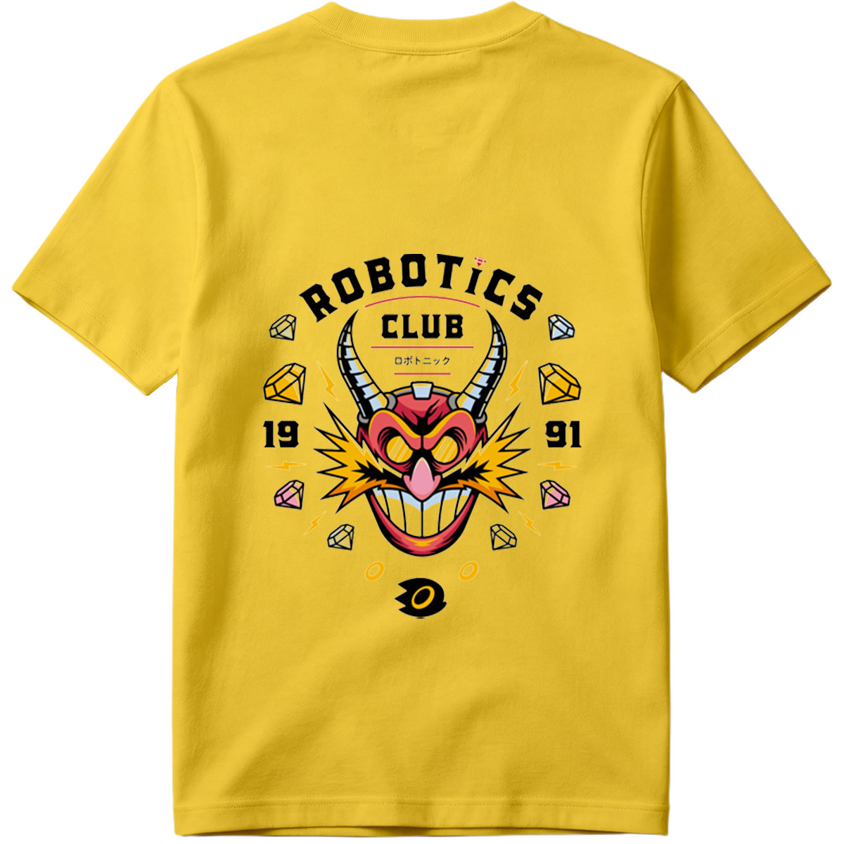 Robotics Club - Devil Robot Character Design - Tee