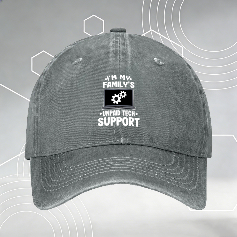 New Baseball Cap with Caregiver Floral Print 