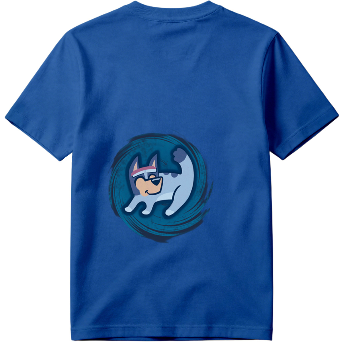 Bluey in a Swirl of Energy - Tee