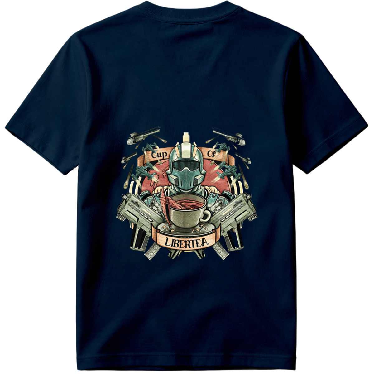 Cup of LiberteA: The Armored Tea Master - Tee