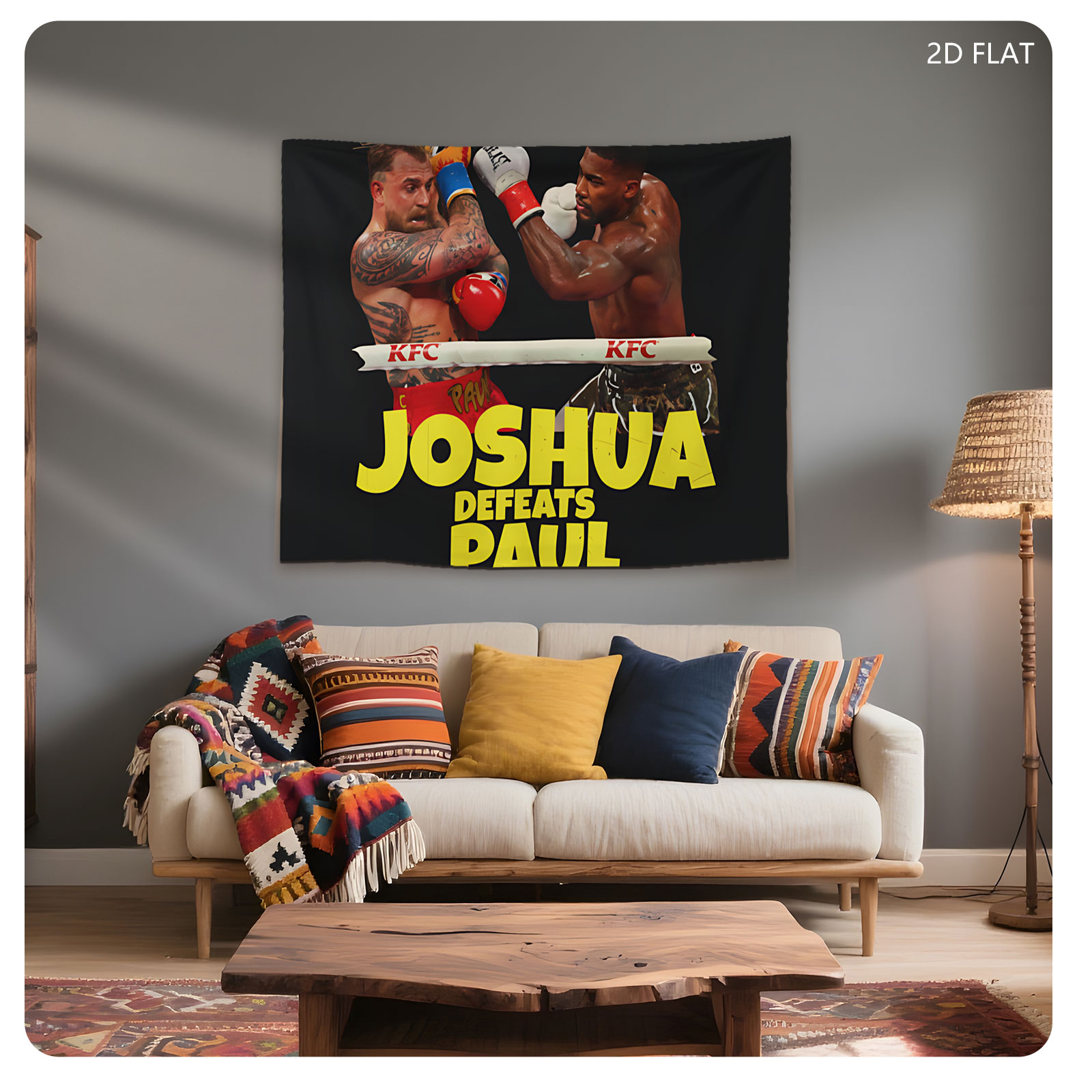 Joshua Defeats Paul in Epic Boxing Match - Tapestry