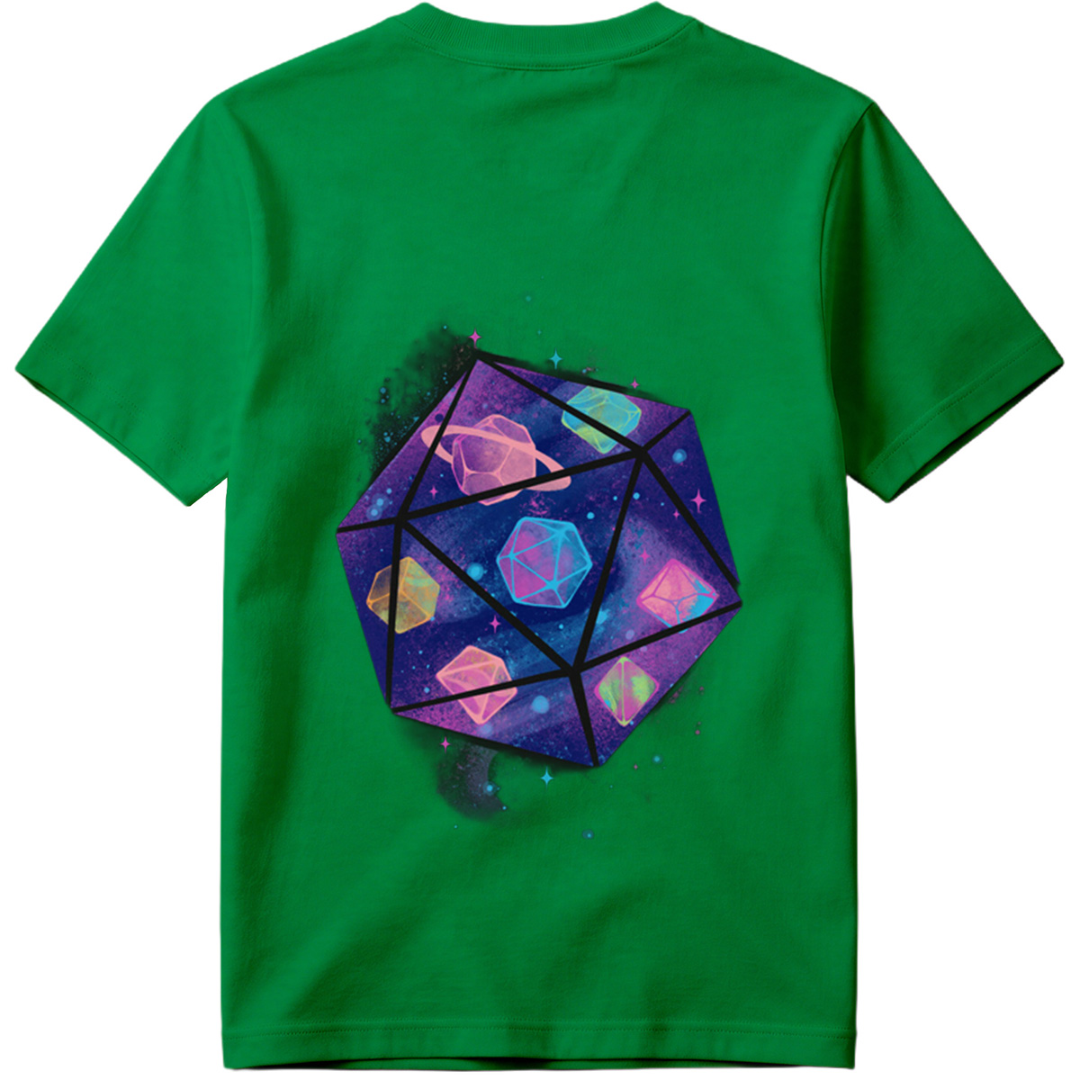 Cosmic Dice: Galaxy Gems and Planets - Tee