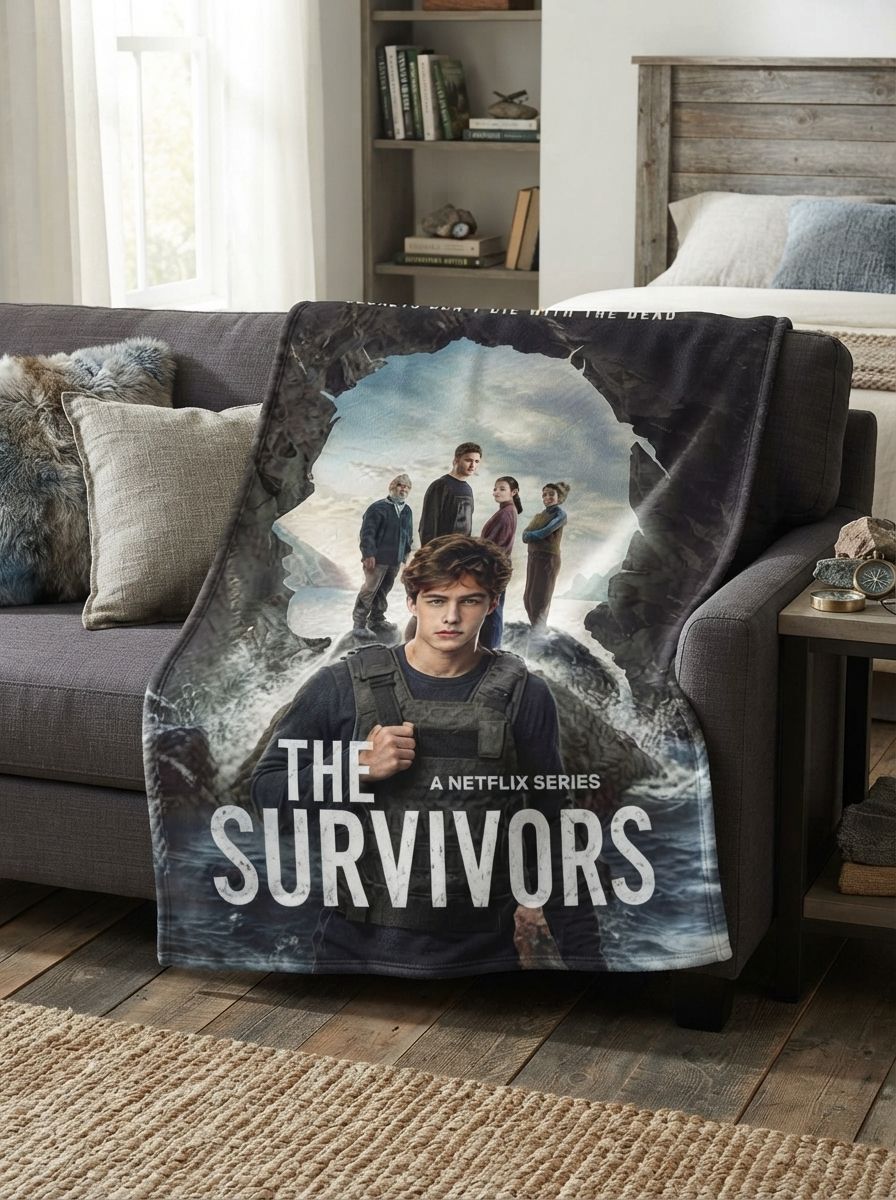 Custom Photo Face Portrait Flannel Blanket Ultra Soft Anti-Pilling Lightweight Warm Throw Blanket Ideal Personalized
