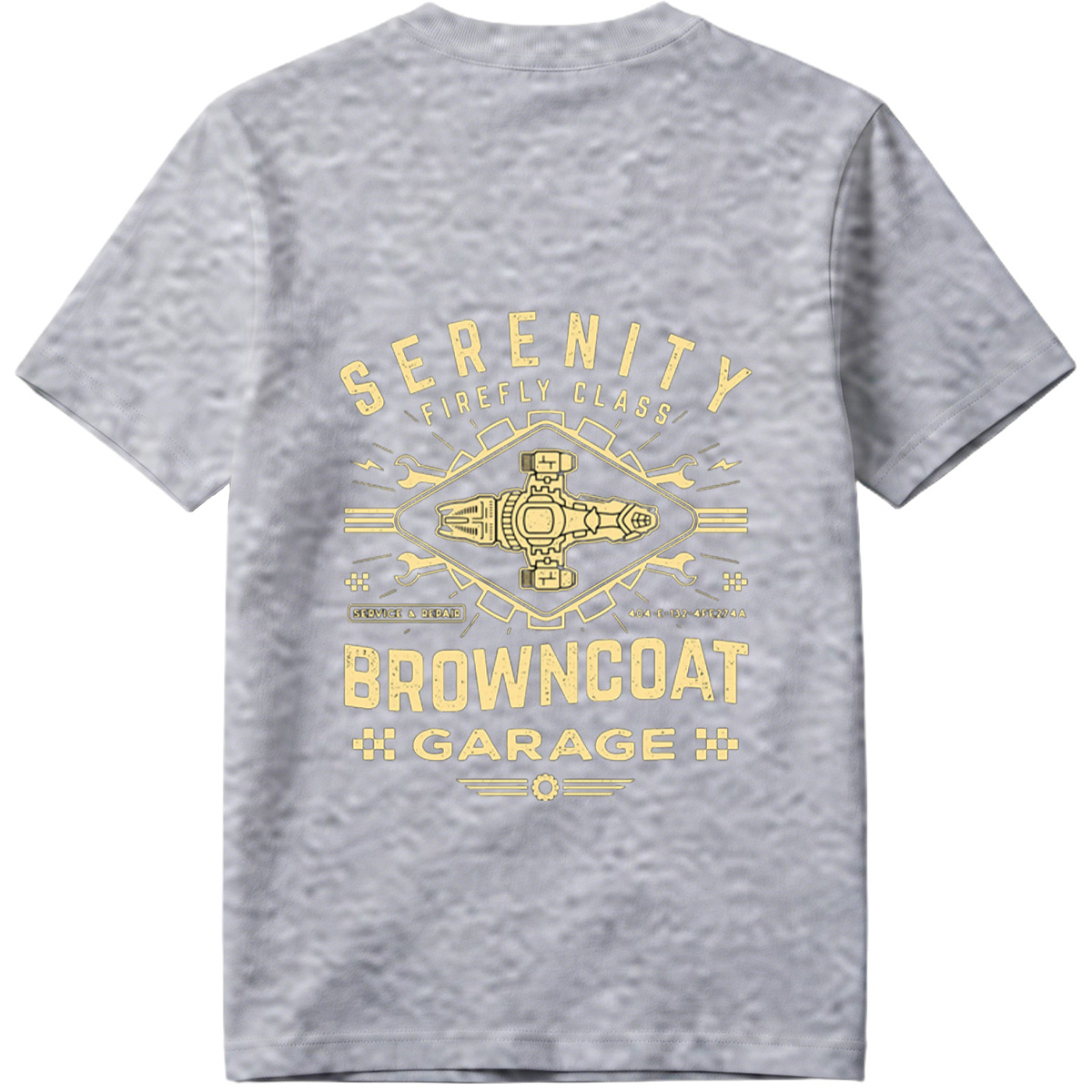 Serenity Firefly Class Browncoat Garage - Tee