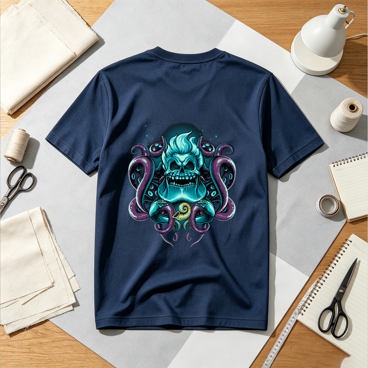 Cthulhu Skull with Tentacles - Tee