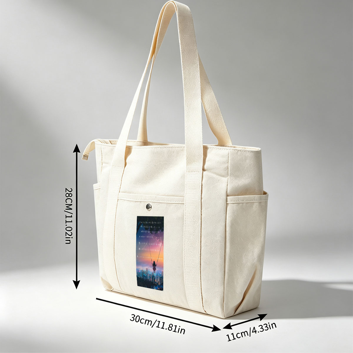 RADWIMPS Cityscape Swing Night Sky Starry View - Multi-pocket bags