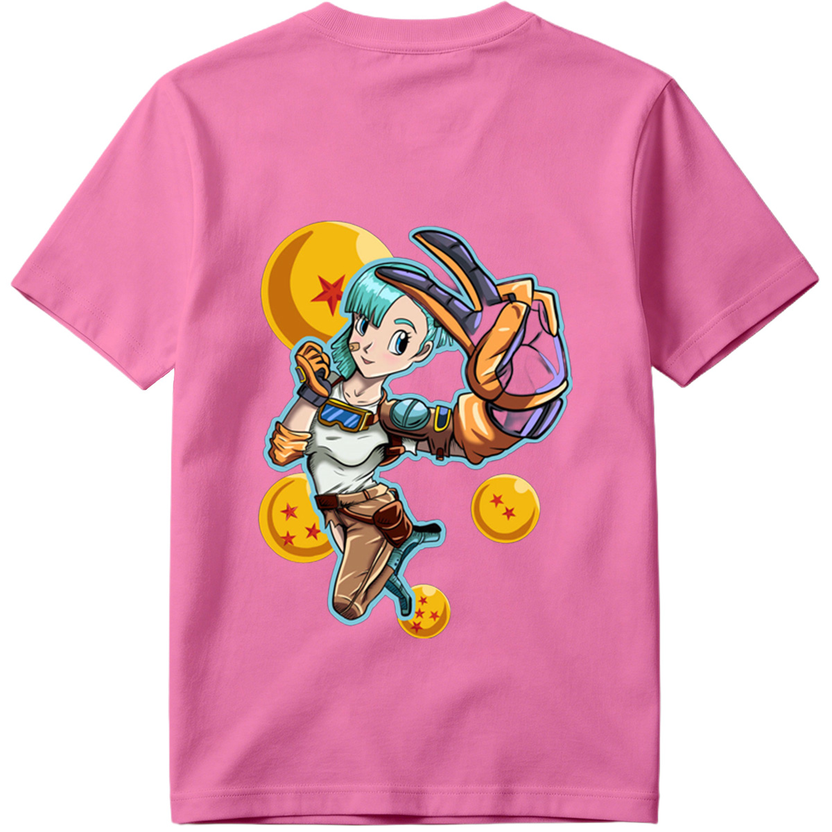 Dragon Ball: Bulma with Dragon Balls - Tee