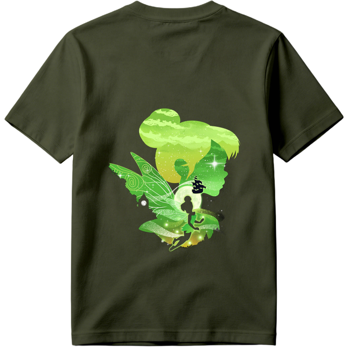 Peter Pan and Tinker Bell in Neverland - Tee