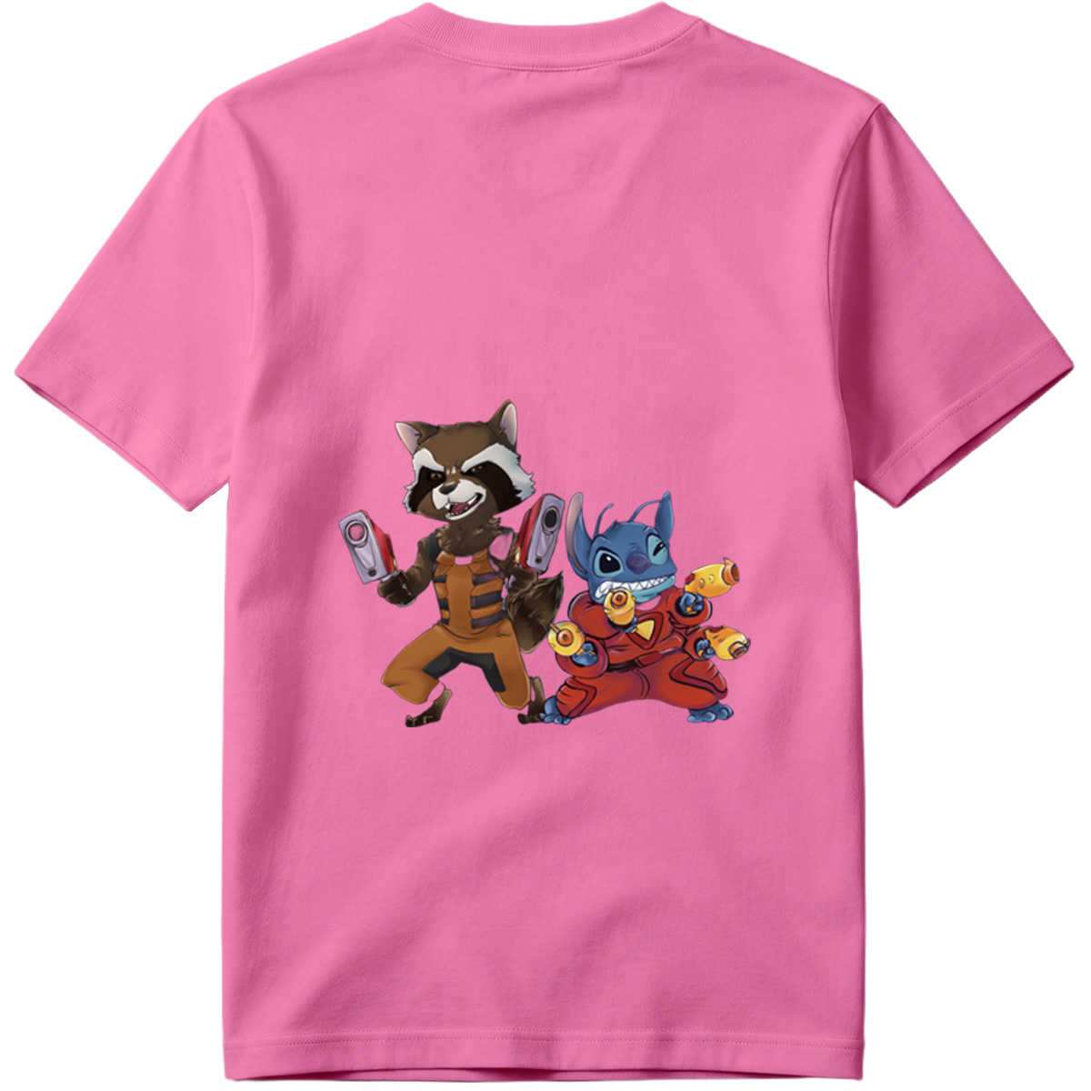 Rocket Raccoon and Stitch - Tee