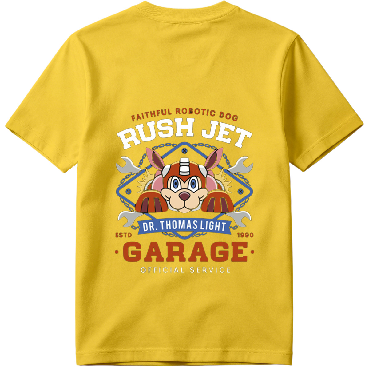 Rush Jet: Dr. Thomas Light Garage Official Service - Tee