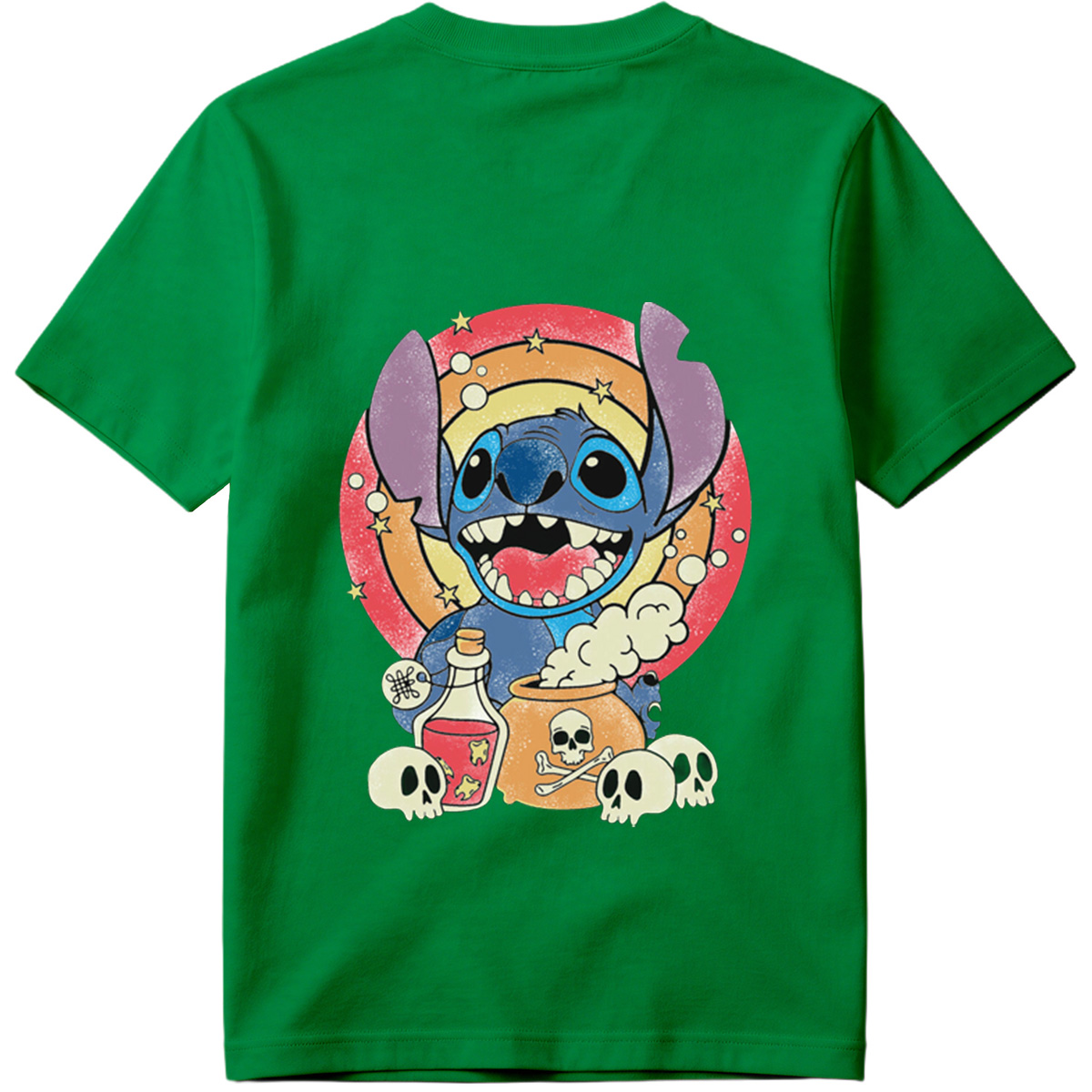 Stitch in a Magical Cauldron Scene - Tee