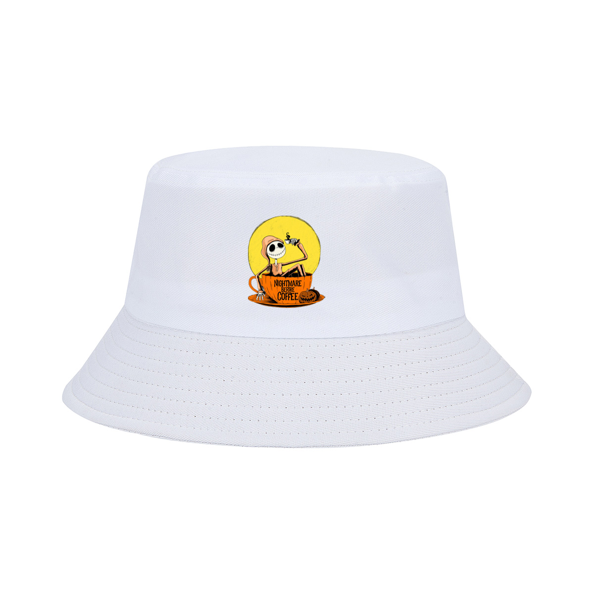 Jack Skellington in Coffee Cup - Nightmare Before Coffee - Fisherman's Hat