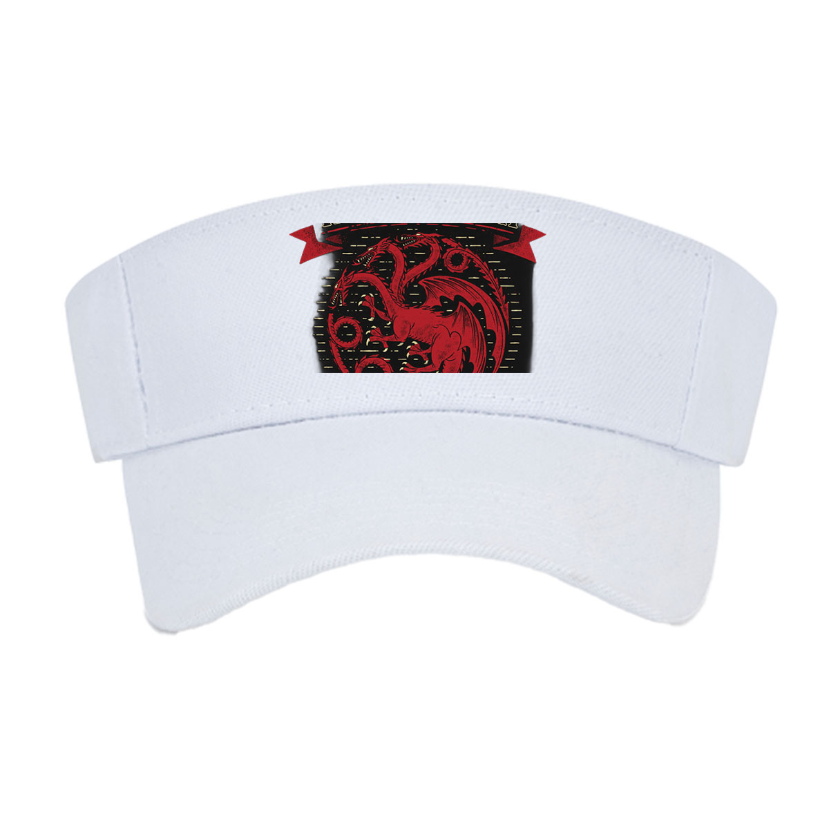 House Targaryen - Fire and Blood, Three-Headed Dragon Symbol -  Visor cap
