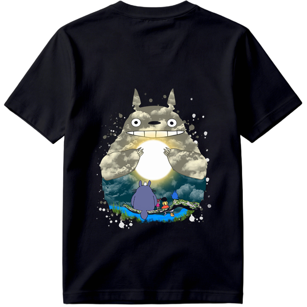 Totoro and Friends Under the Moonlight - Tee