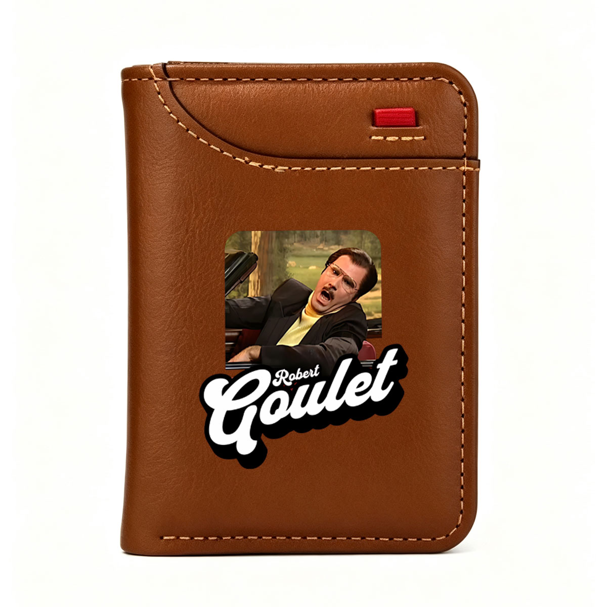Robert Goulet in a Dramatic Car Scene - Vertical Style Wallet