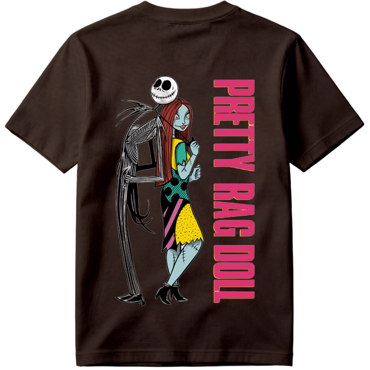 The Nightmare Before Christmas: Jack Skellington and Sally - Pretty Rag Doll - Tee