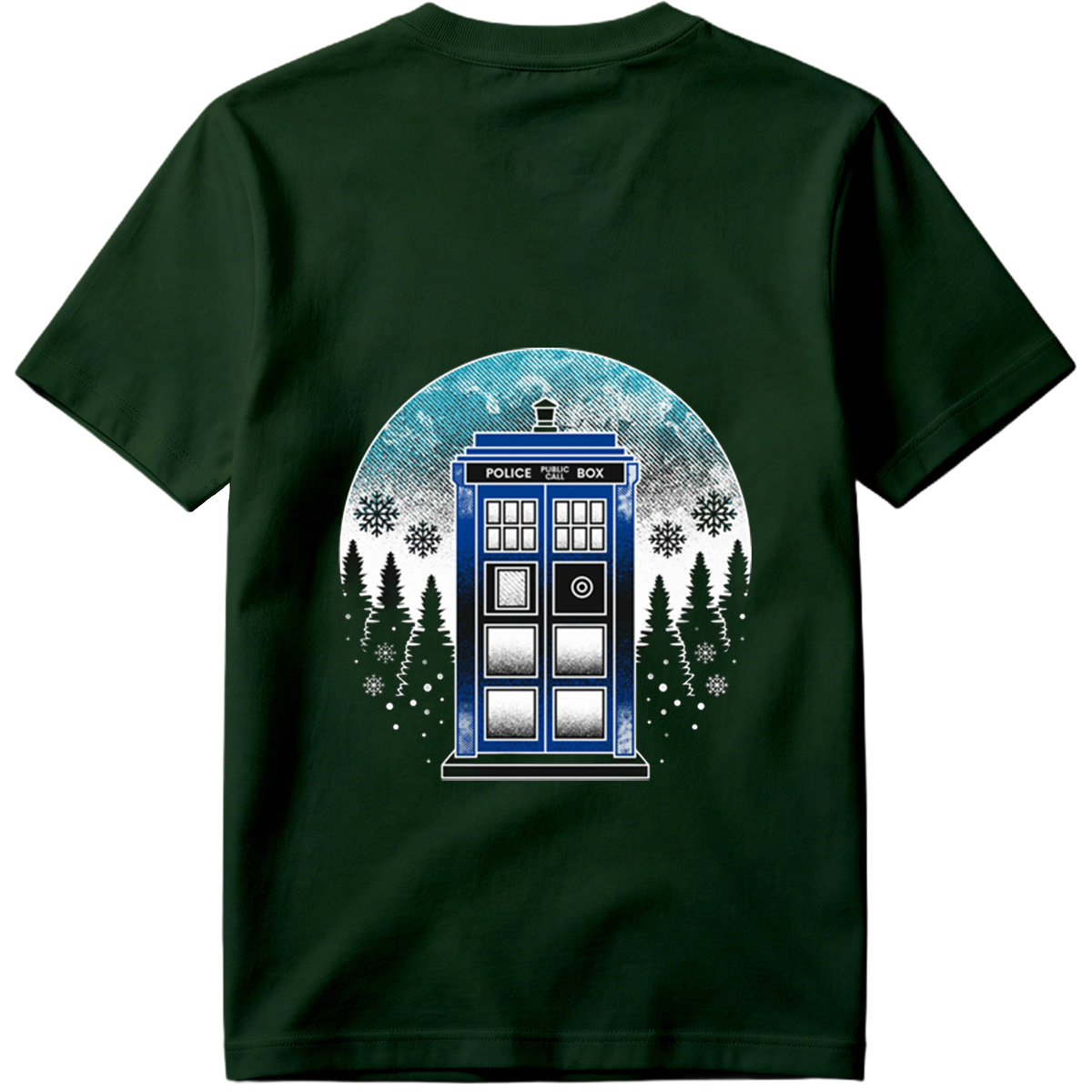 TARDIS in Winter Wonderland - Tee