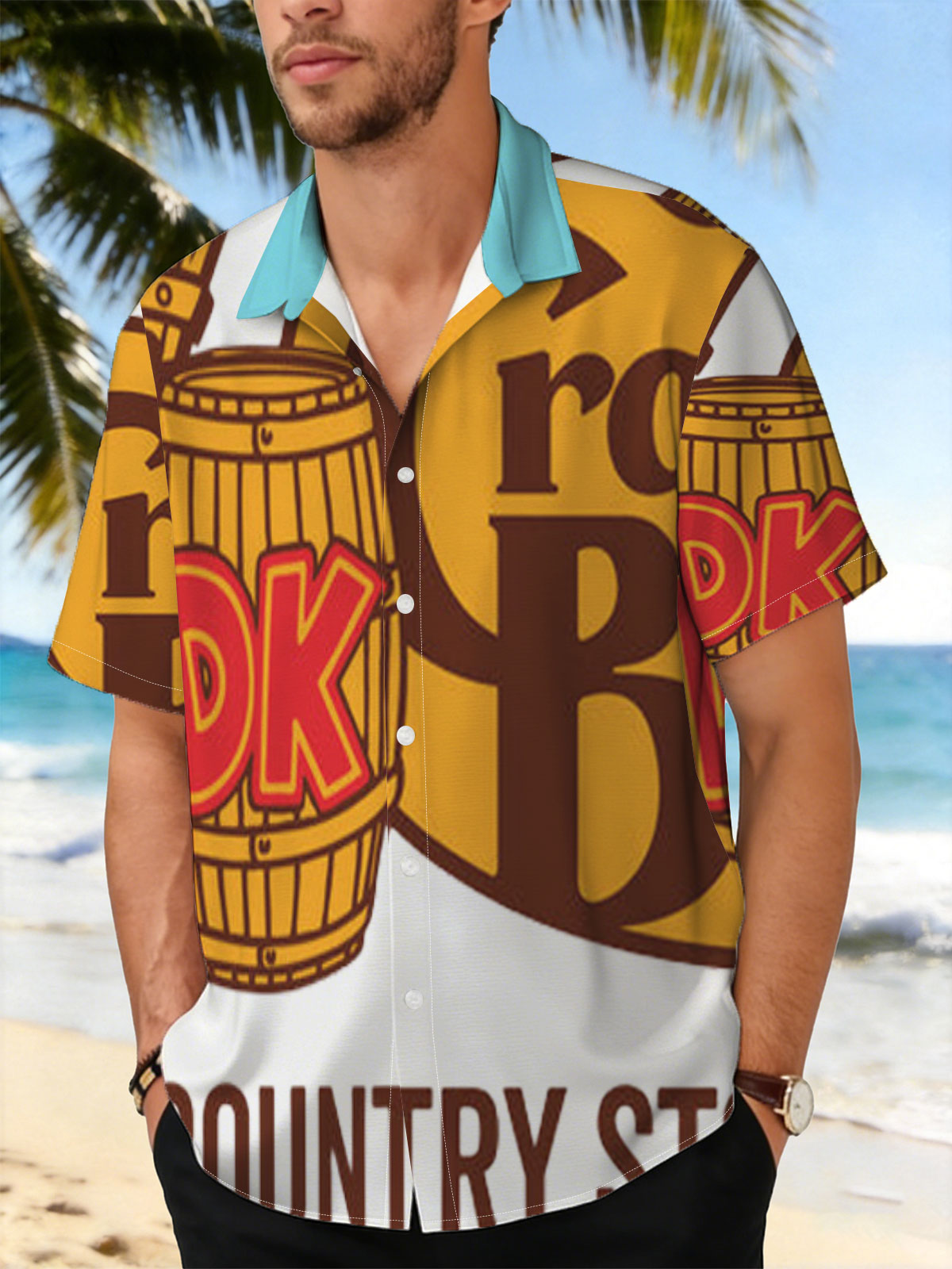 Cranky Barrel DK Country Store Featuring Donkey Kong -  Shirt