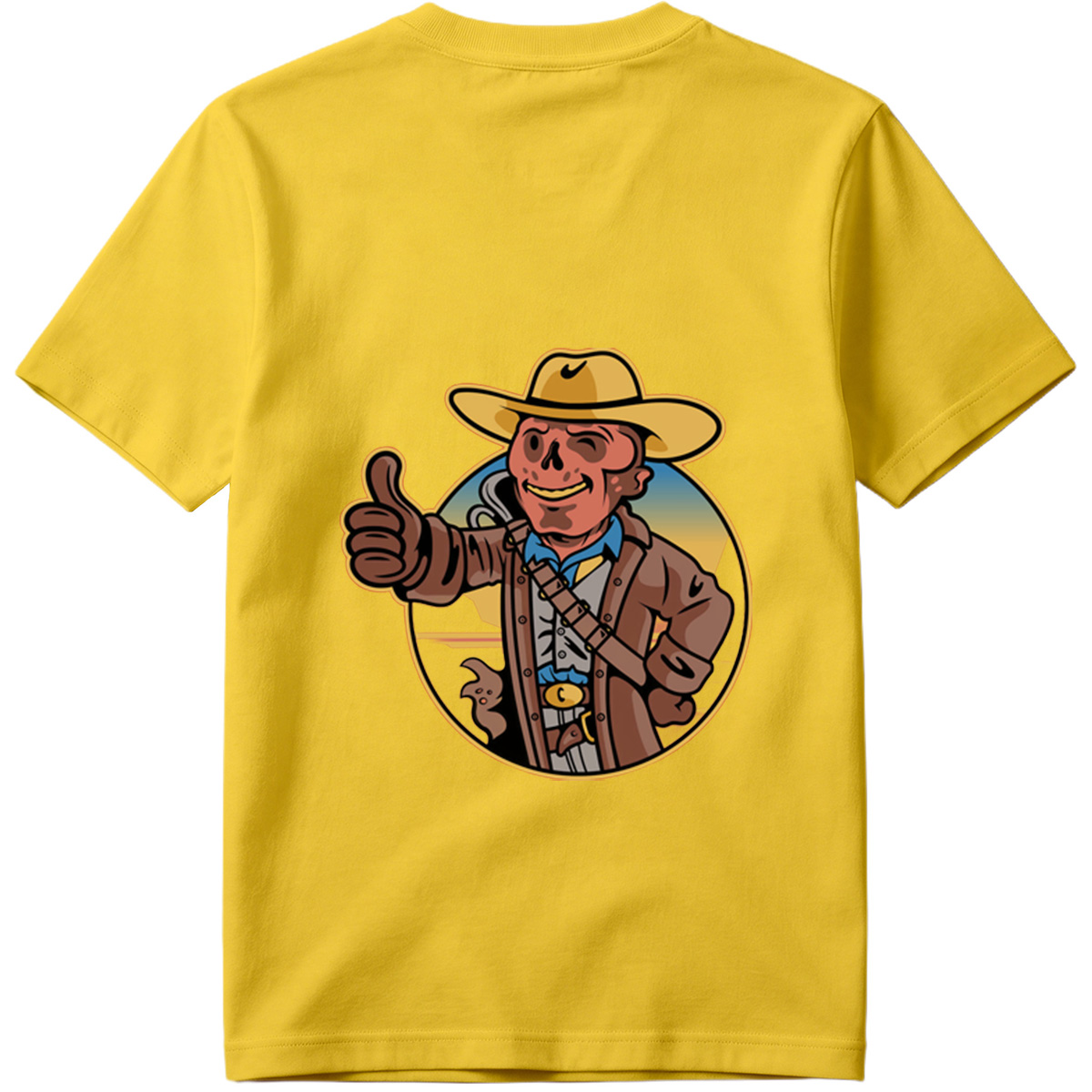 Cowboy Skeleton Thumbs Up - Tee