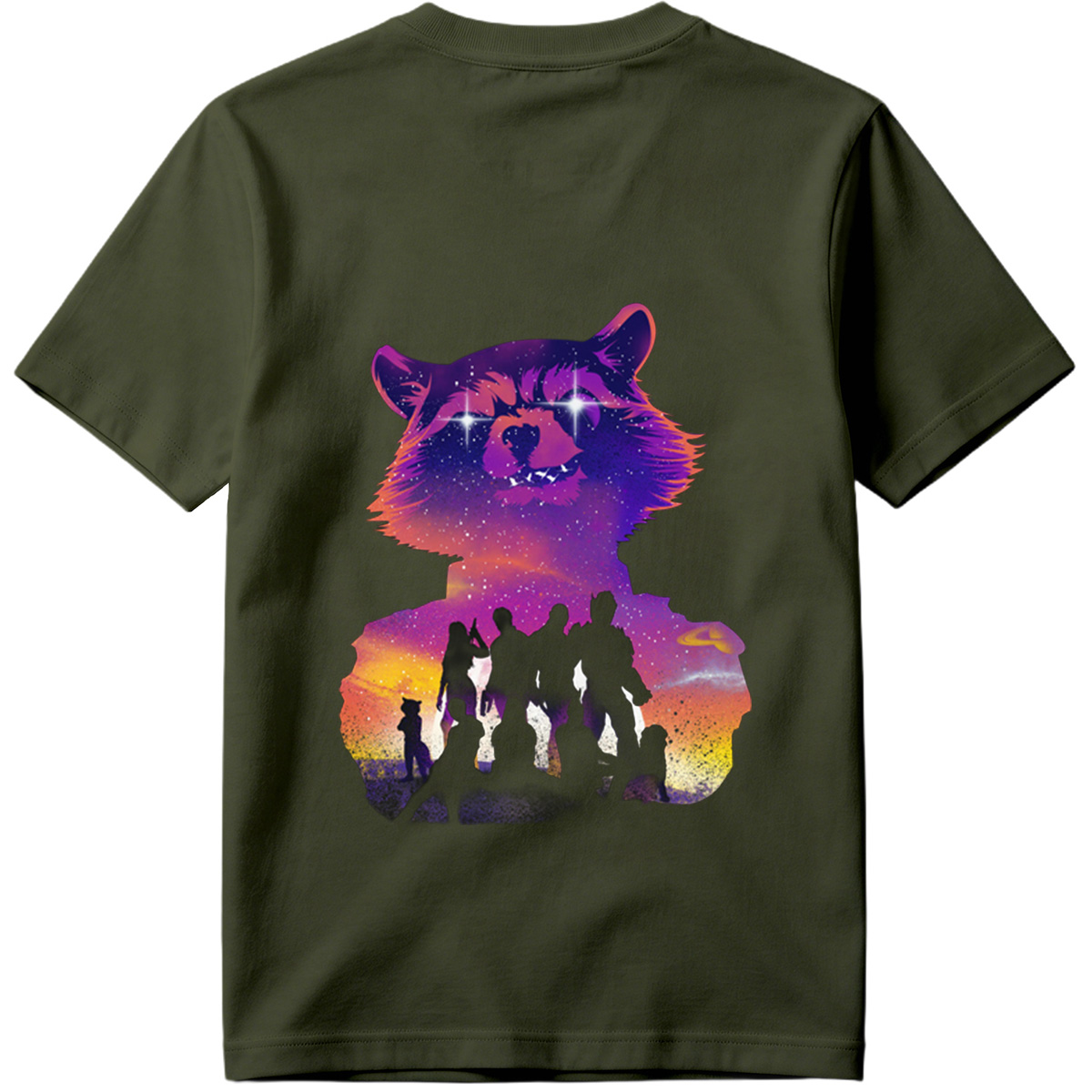Guardians of the Galaxy: Rocket Raccoon and the Team - Tee