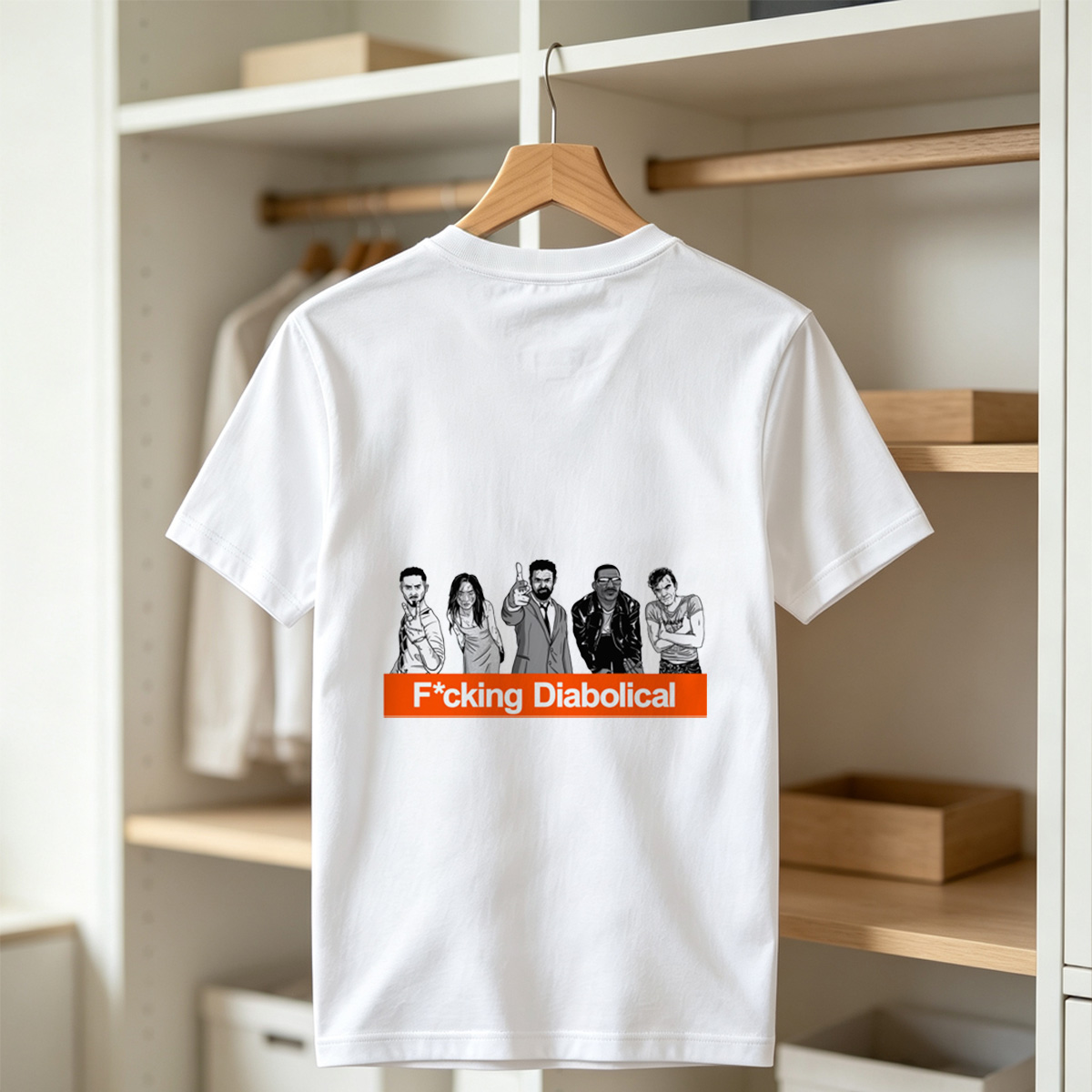 F*cking Diabolical: The Cast of the Dark Comedy Series - Tee