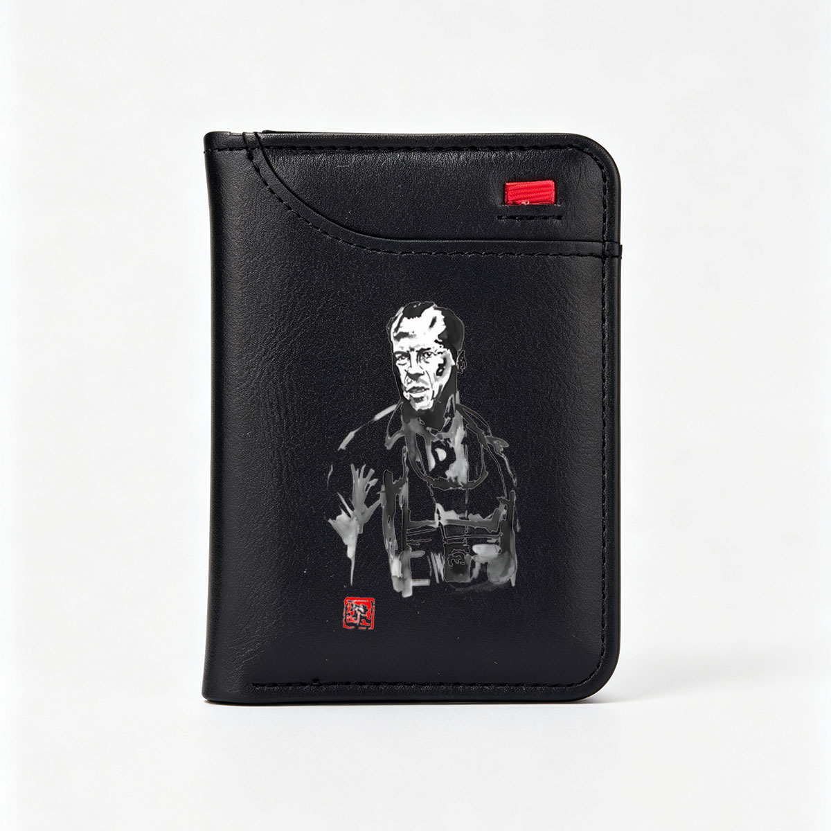 Samuel L. Jackson as Jules Winnfield in Pulp Fiction - Vertical Style Wallet