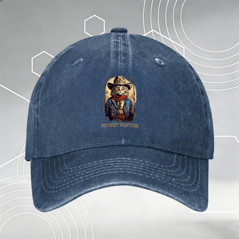 New Baseball Cap with Christmas Train and 
