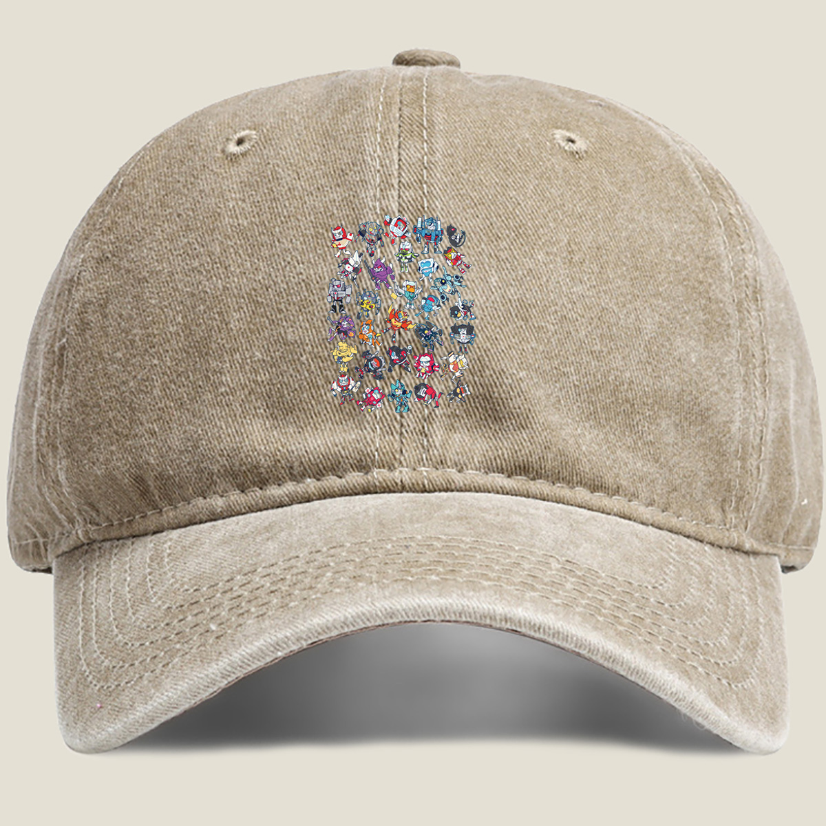 Transformers: Robots in Disguise Character Collection - Washed Denim - Baseball Cap