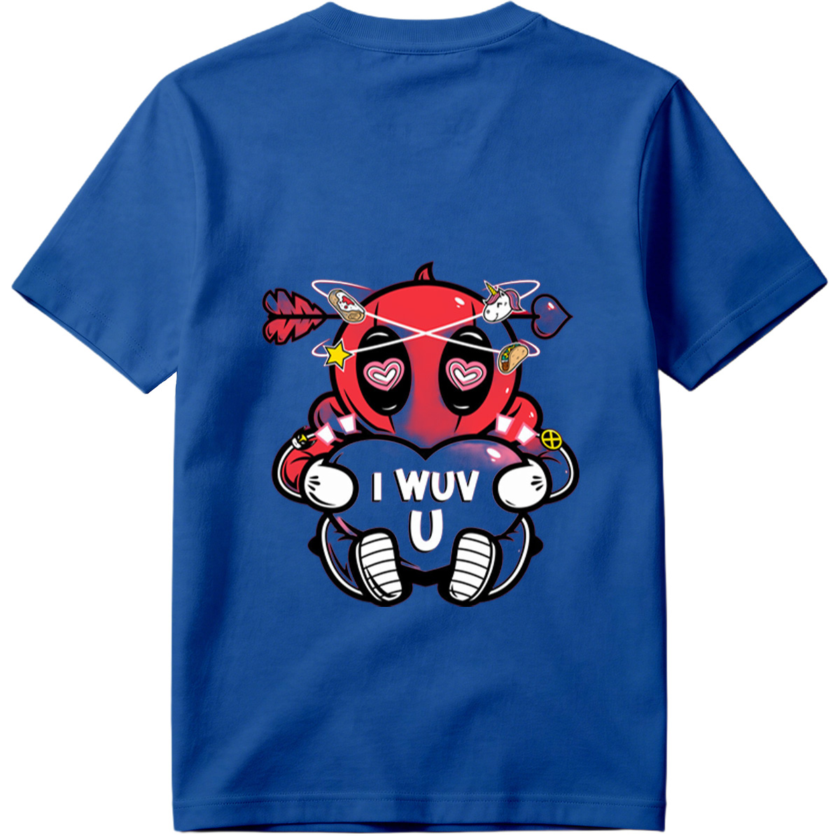 Deadpool I Wuv U - Tee