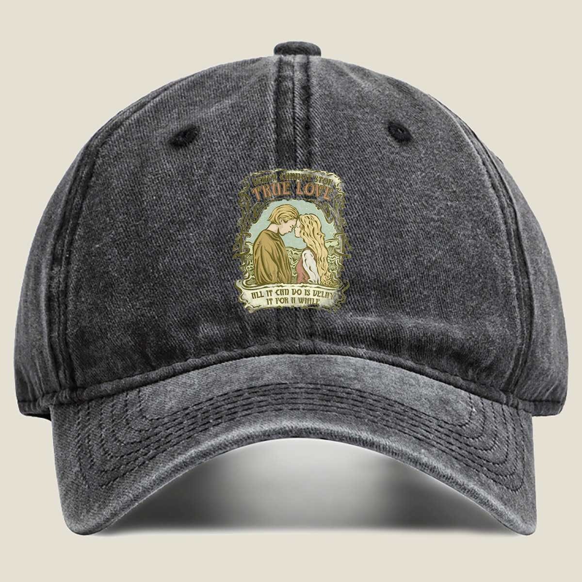 The Princess Bride: Westley and Buttercup - Washed Denim - Baseball Cap