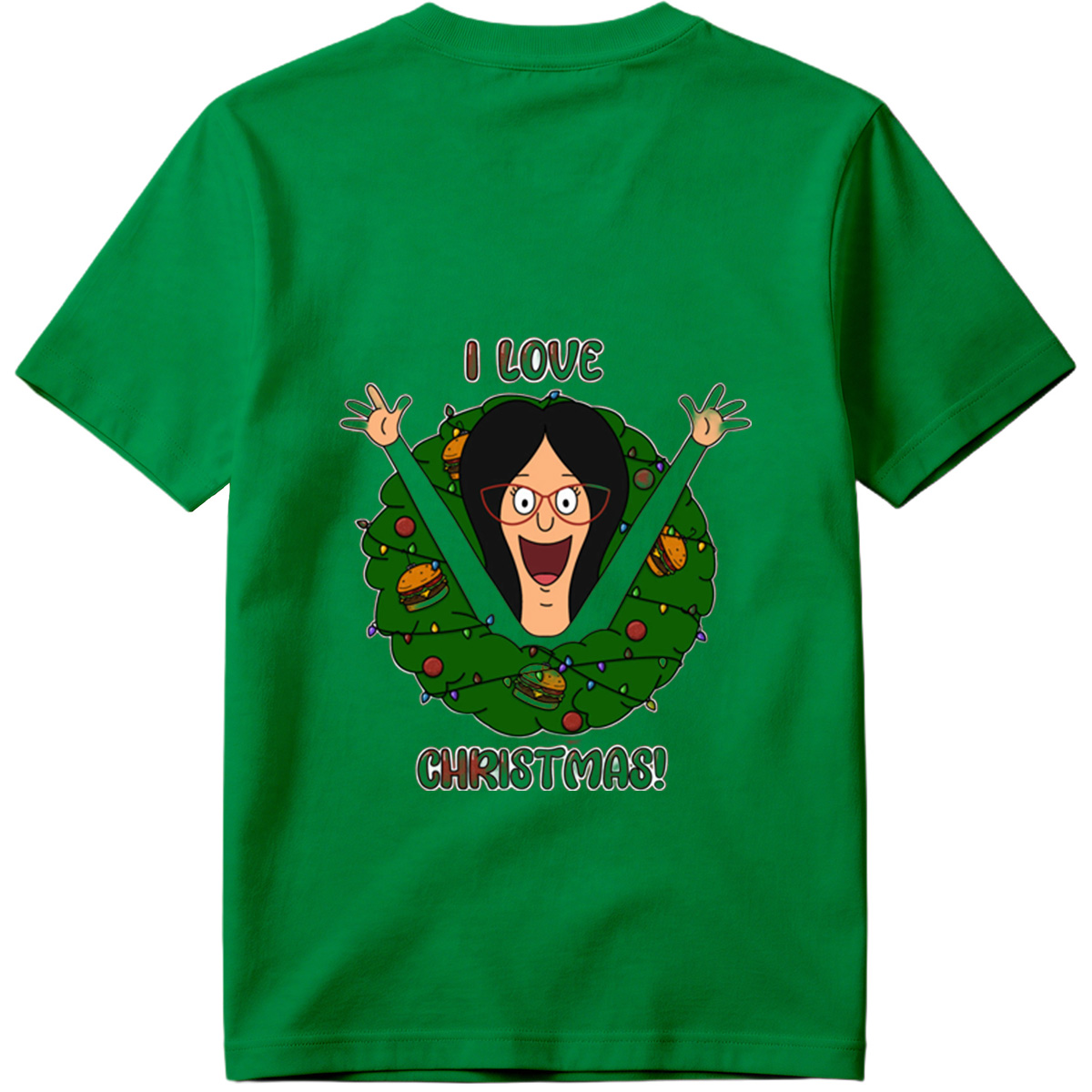 I Love Christmas - Morticia Addams Style - Tee
