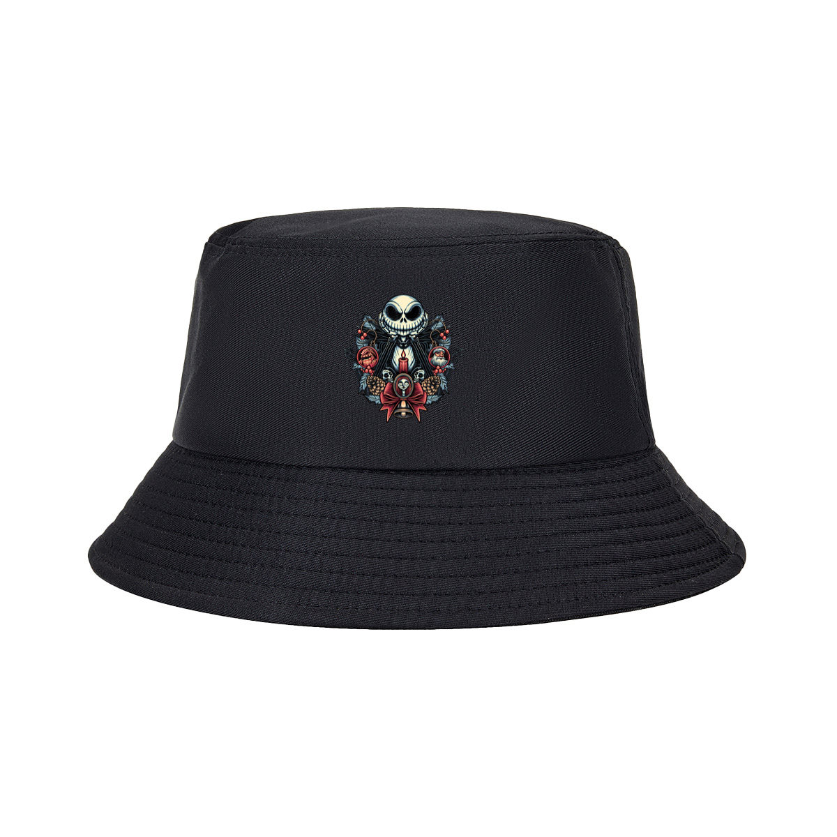 The Nightmare Before Christmas: Jack Skellington, Sally, and Santa Ornaments - Fisherman's Hat