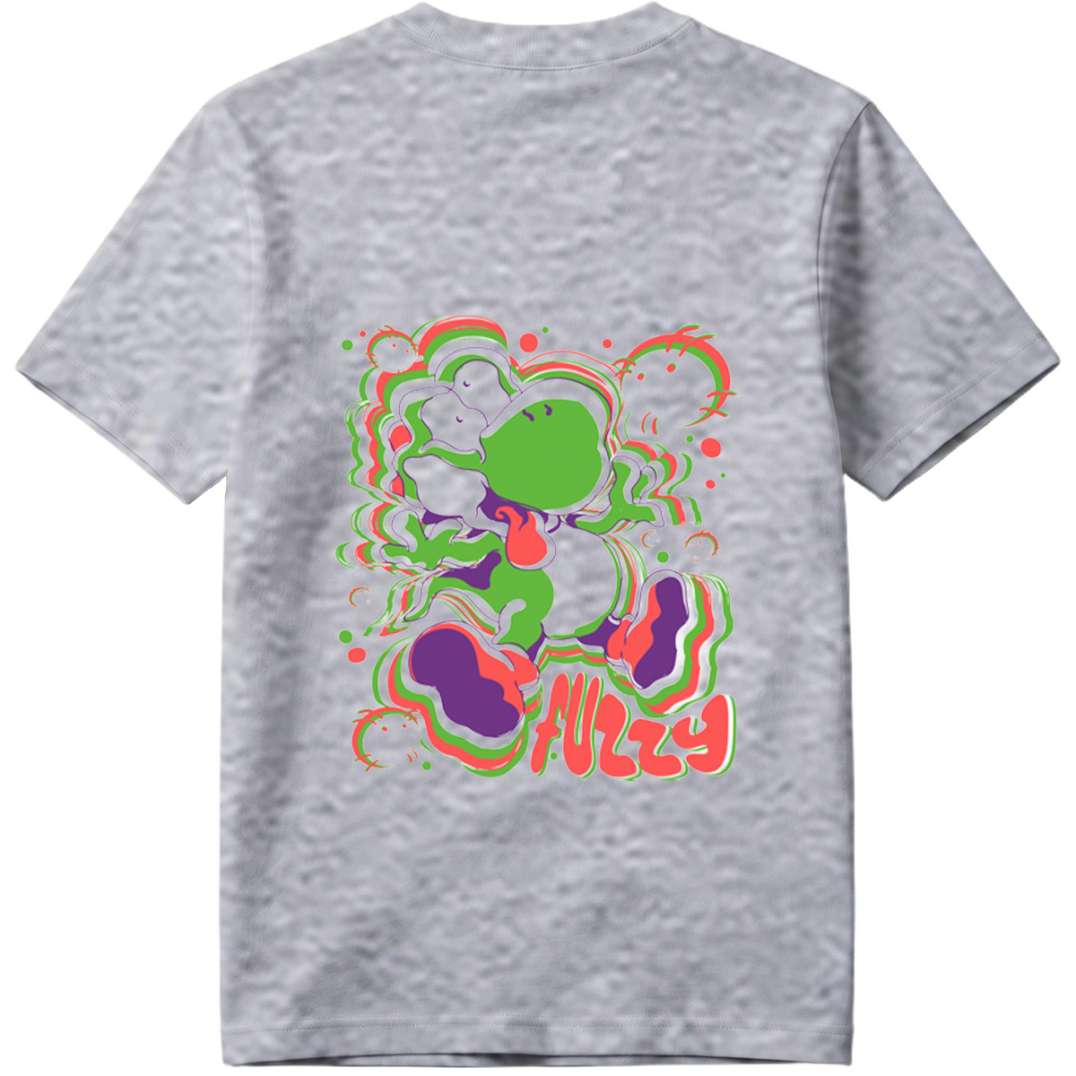 Yoshi Fuzzy Art Design - Tee