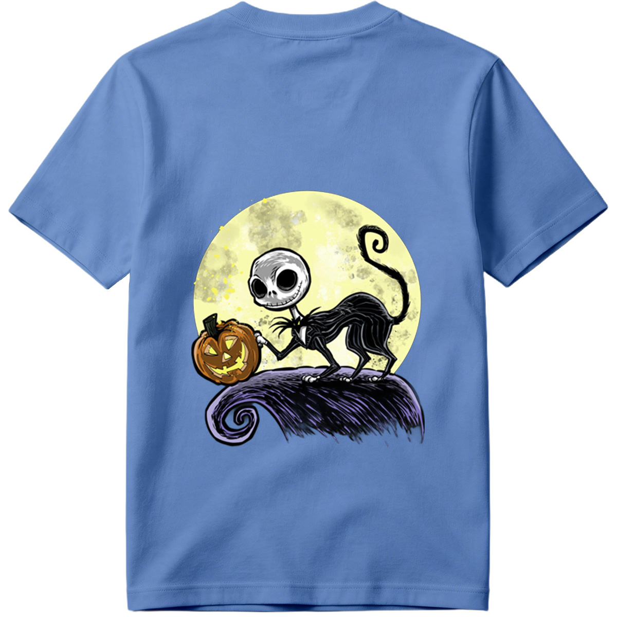 Jack Skellington and Pumpkin Moon - Tee