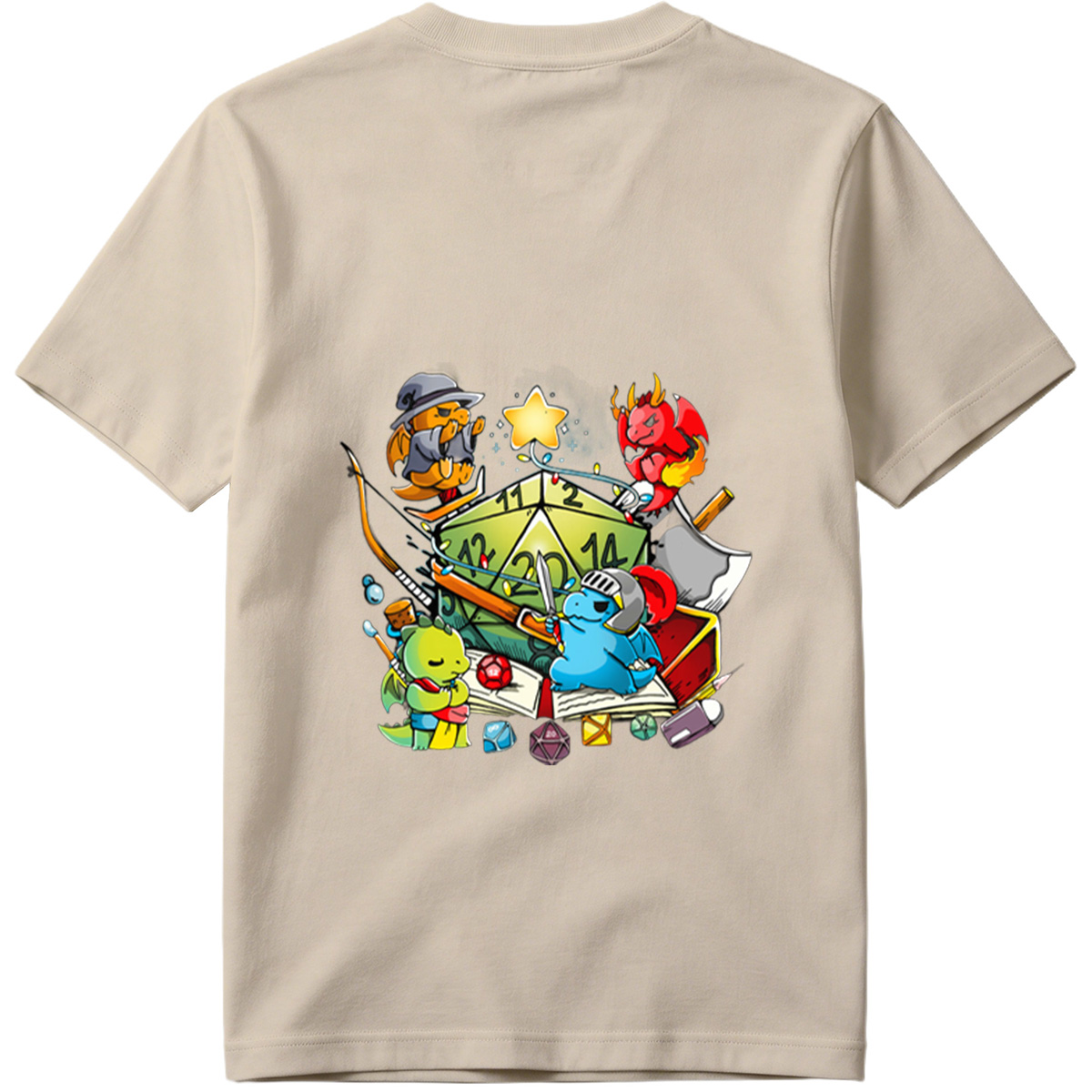 D&D: Dragon, Duck, and D20 Adventure - Tee