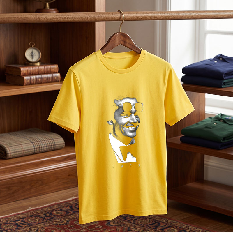 Jack Nicholson in The Shining, iconic horror film character - Tee