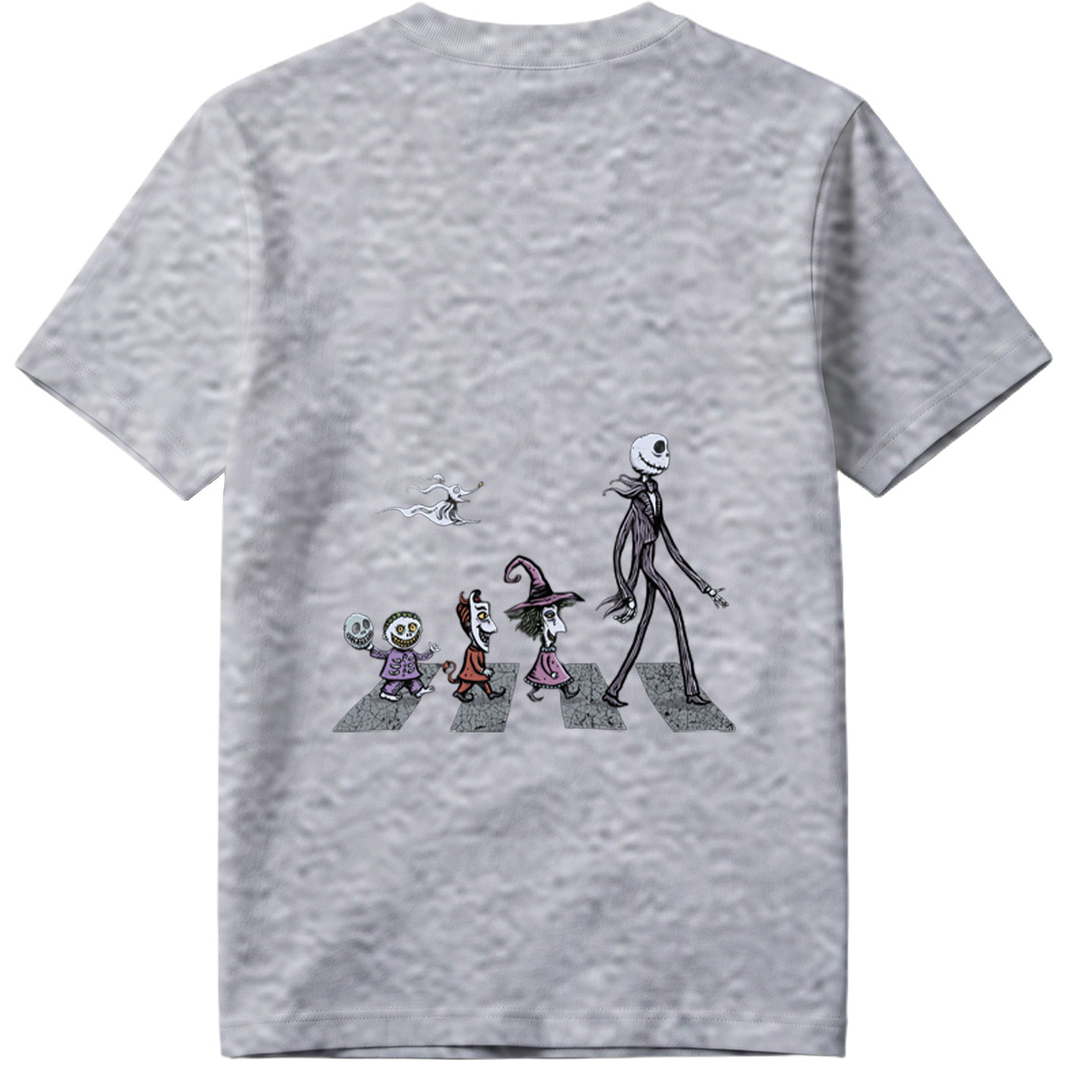 The Nightmares: Jack Skellington, Sally, Zero, and Friends Crossing the Street - Tee