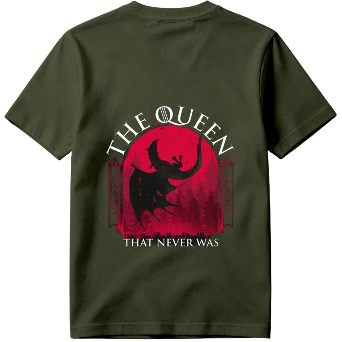 The Queen That Never Was: Rhaenyra Targaryen and Meleys - Tee