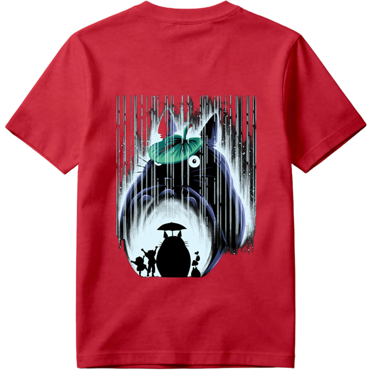 Totoro and Friends in the Rain - Tee
