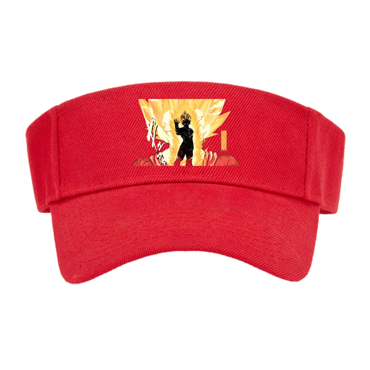 Super Saiyan Transformation: Dragon Ball Z Character in Radiant Aura -  Visor cap