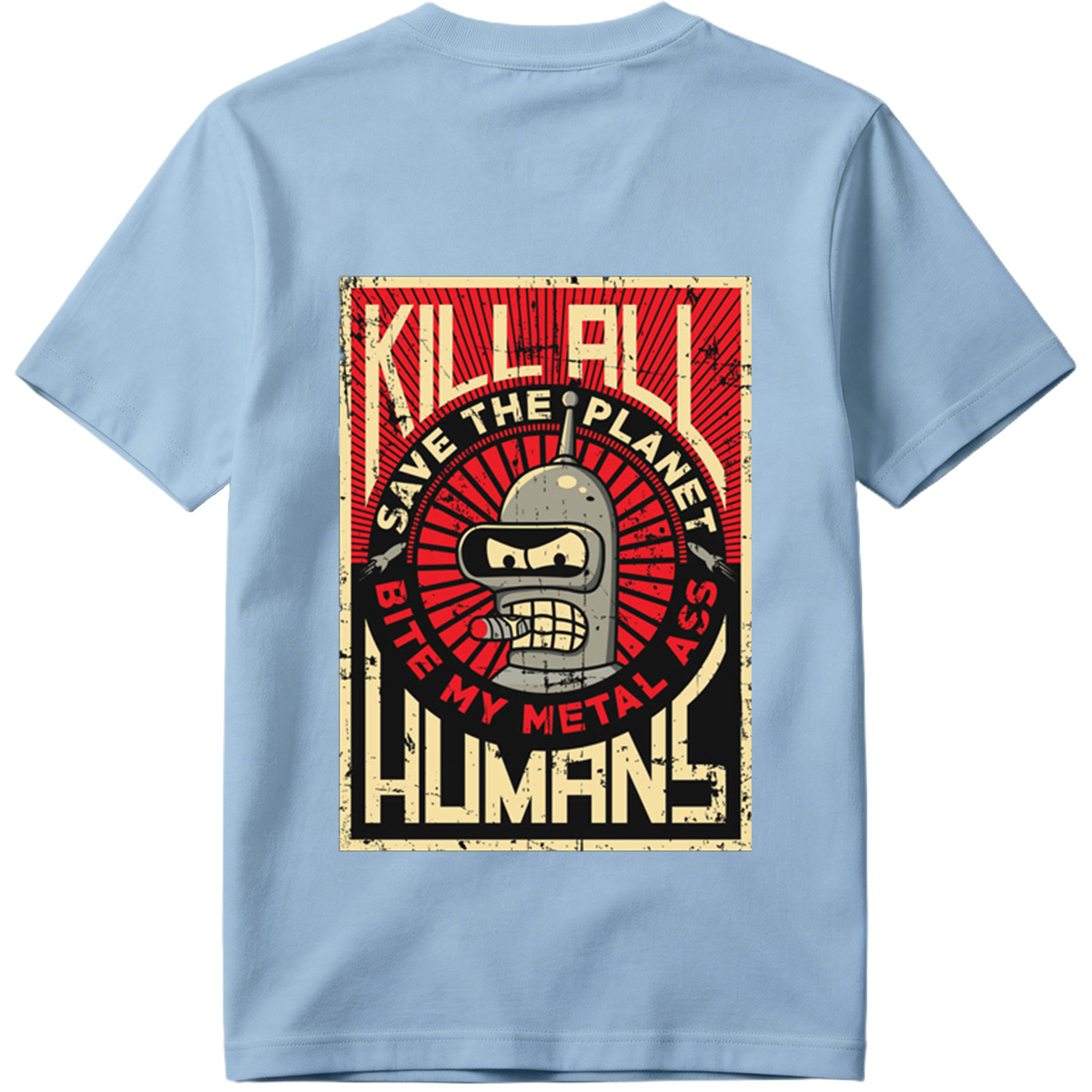 Futurama - Bender: Kill All Humans - Tee