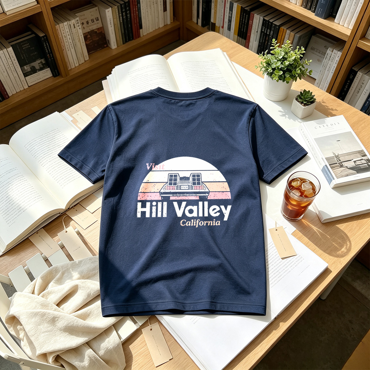 Back to the Future: Visit Hill Valley, California - Tee