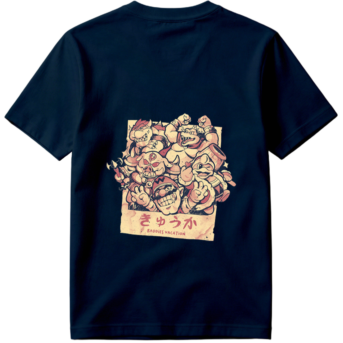 Mario Baddies Vacation - Tee