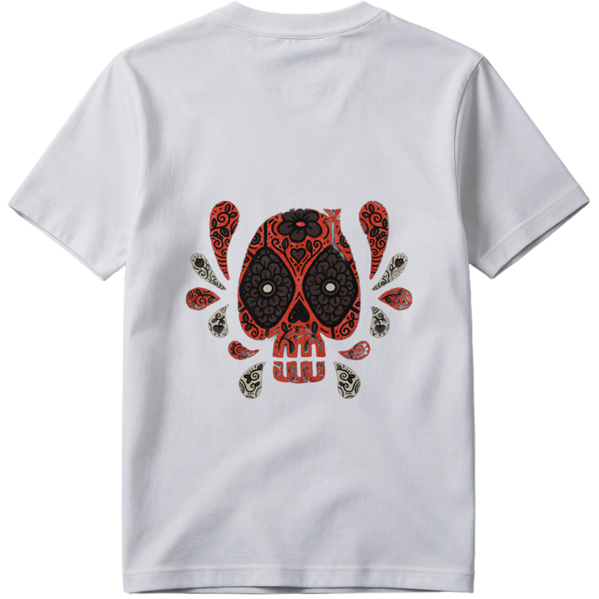 Day of the Dead Sugar Skull Design - Tee