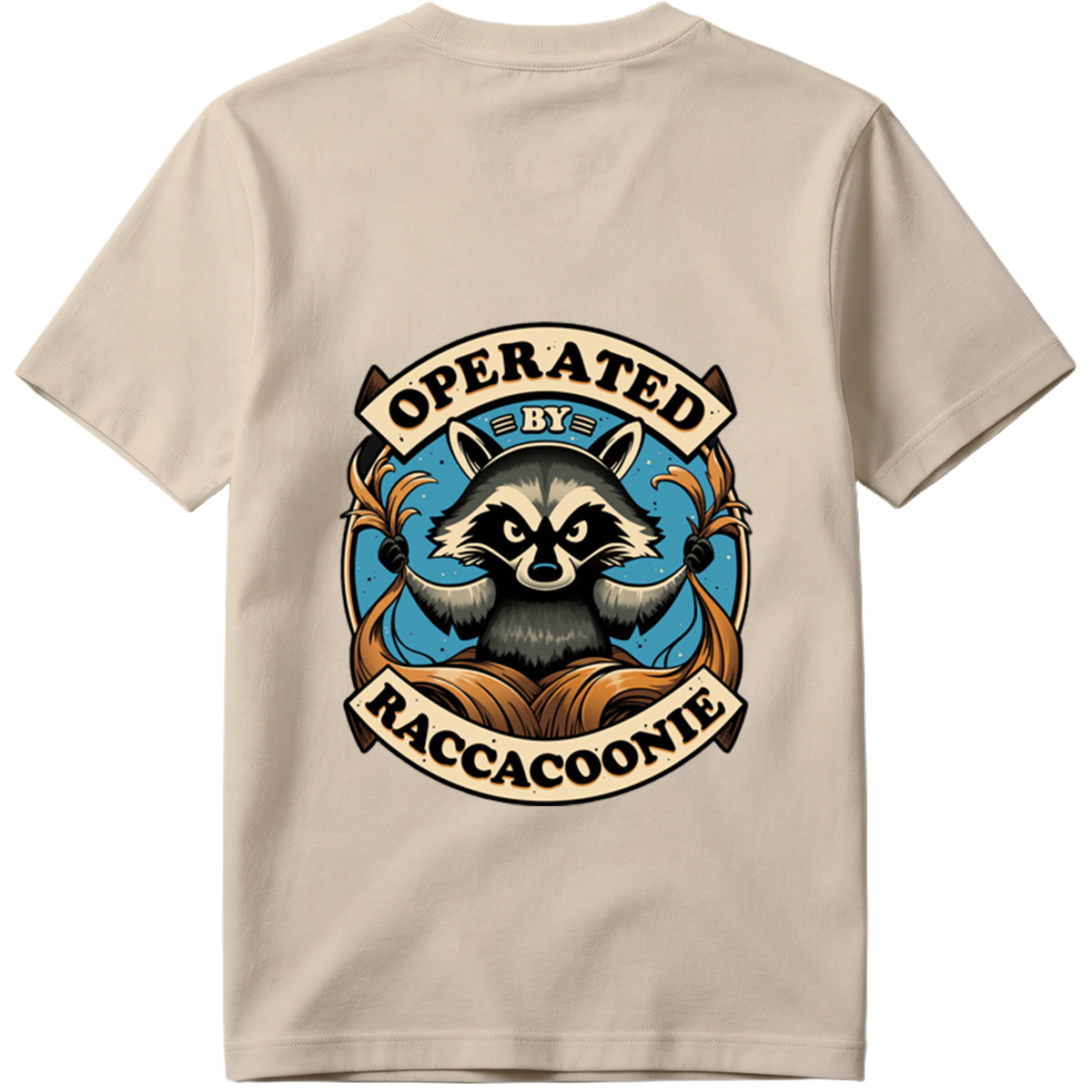 Operated by Raccacoonie - Tee