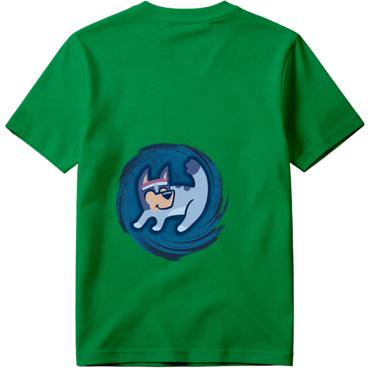 Bluey in a Swirl of Energy - Tee