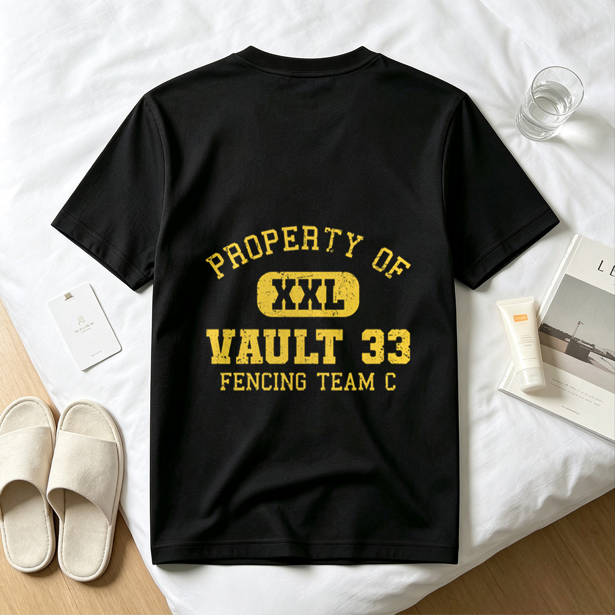 Property of Vault 33 Fencing Team C - Fallout Series - Tee