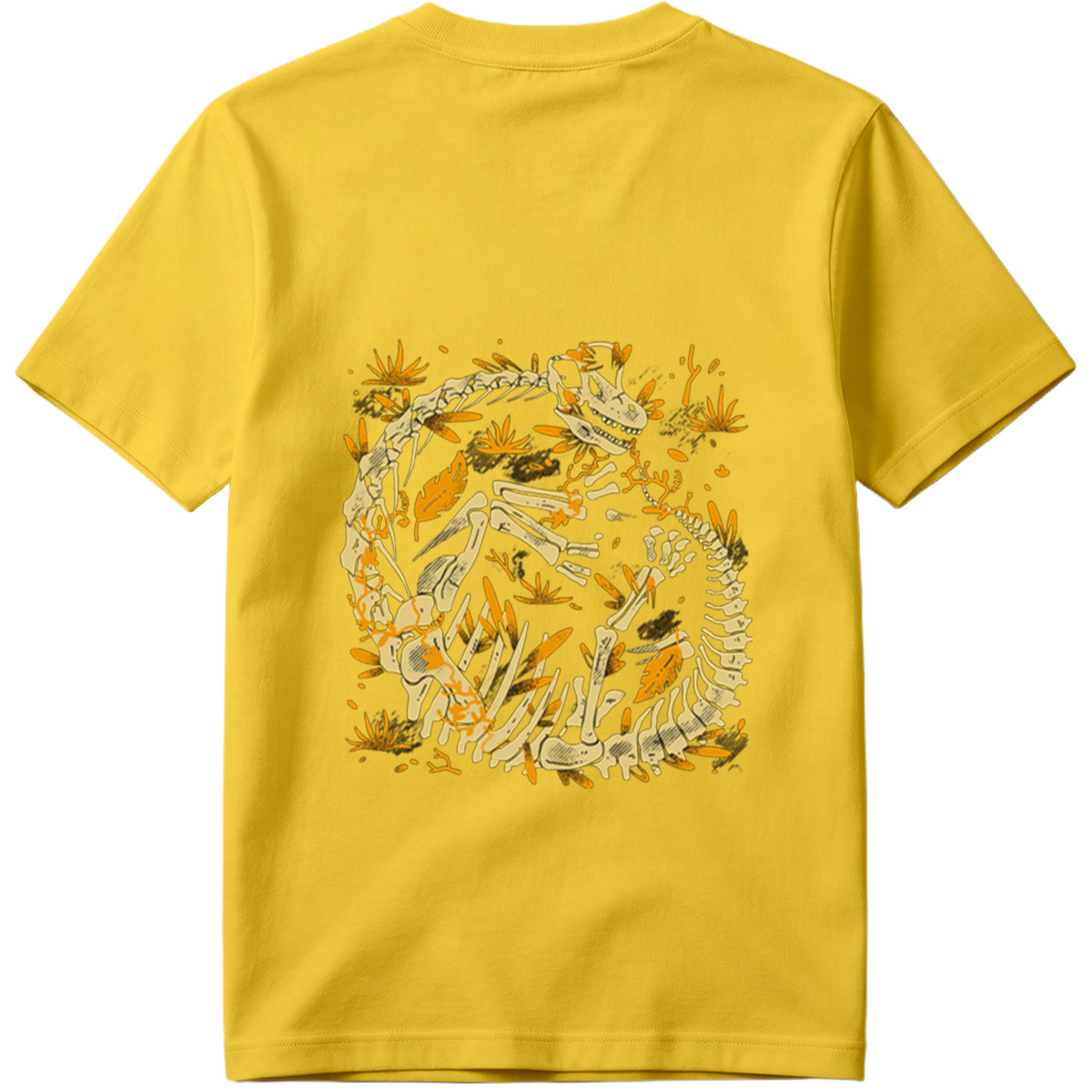 Dinosaur Skeleton Artwork - Tee