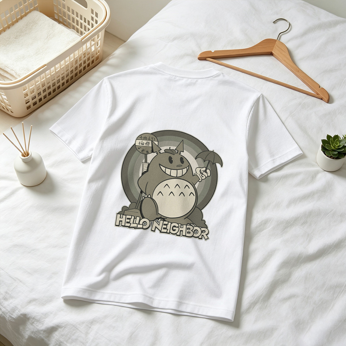 Hello Neighbor Totoro - Tee